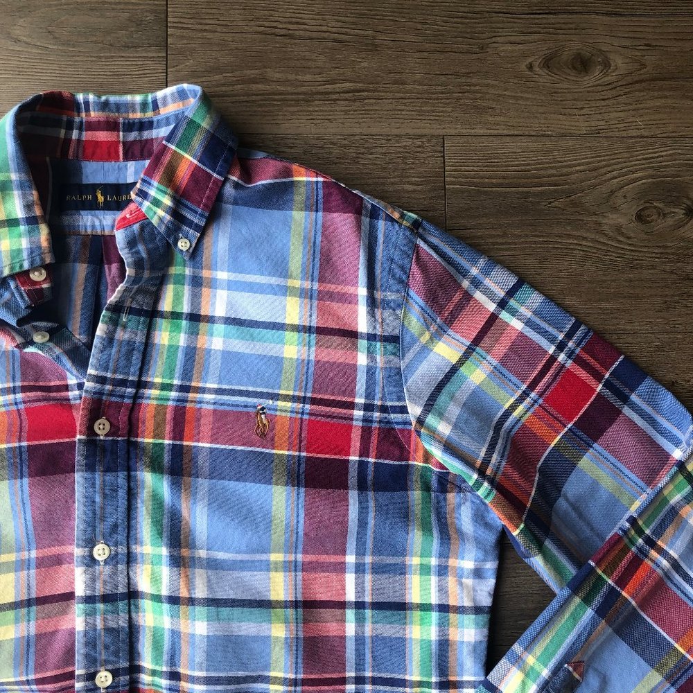 Ralph Lauren | Blue Button Down Shirt